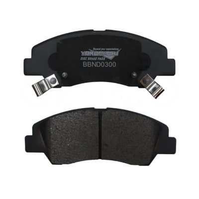 Front semi-metallic brake pads