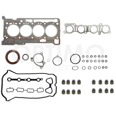 Junta motor completa grafitada 16 valvulas HR16DE (V-drive 1.6L 2026-2027 / kicks 1.6L 2017-2024)