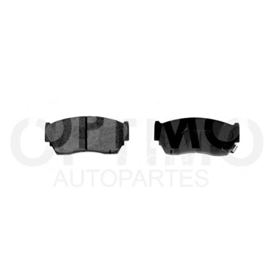 Front organic brake pads calibre 5 mm (Tsubame 1992-2004)