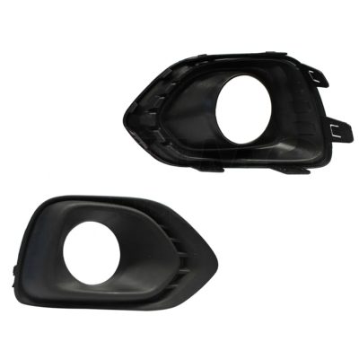 Rejilla derecho con hoyo para faro aux de facia delantero (Sedan / hatchback)