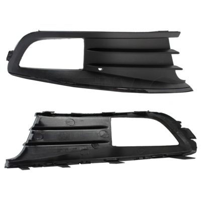 Rejilla derecho con hoyo para faro aux con filo negro de facia delantero (Sedan / hatchback)