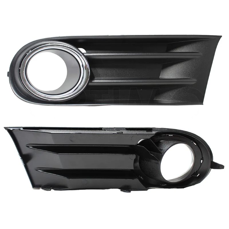 Right grille insert with hole for faro aux with arillo cromo of facia front (Saveiro 2010-2013)