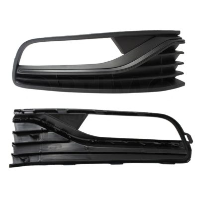 Right grille insert with hole for faro aux with filo black of facia front