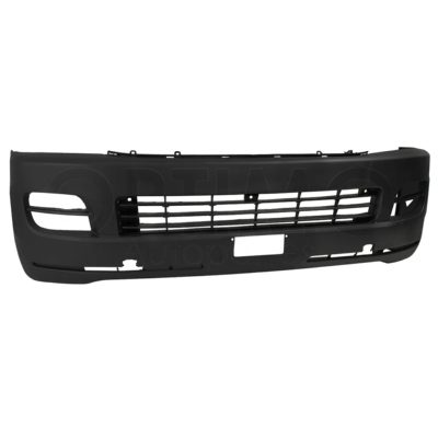 Front bumper cover without hole for faro aux with rejilla center chasis long (Techo alto)