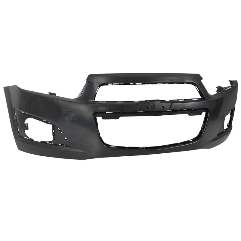 Front bumper cover with hole for faro aux and gancho of arrastre