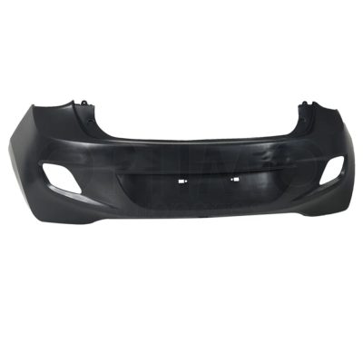 Rear bumper cover with hole for mica reflejante 5PTAS