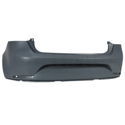 Facia trasera con hoyo para mica reflejante sin spoiler inferior