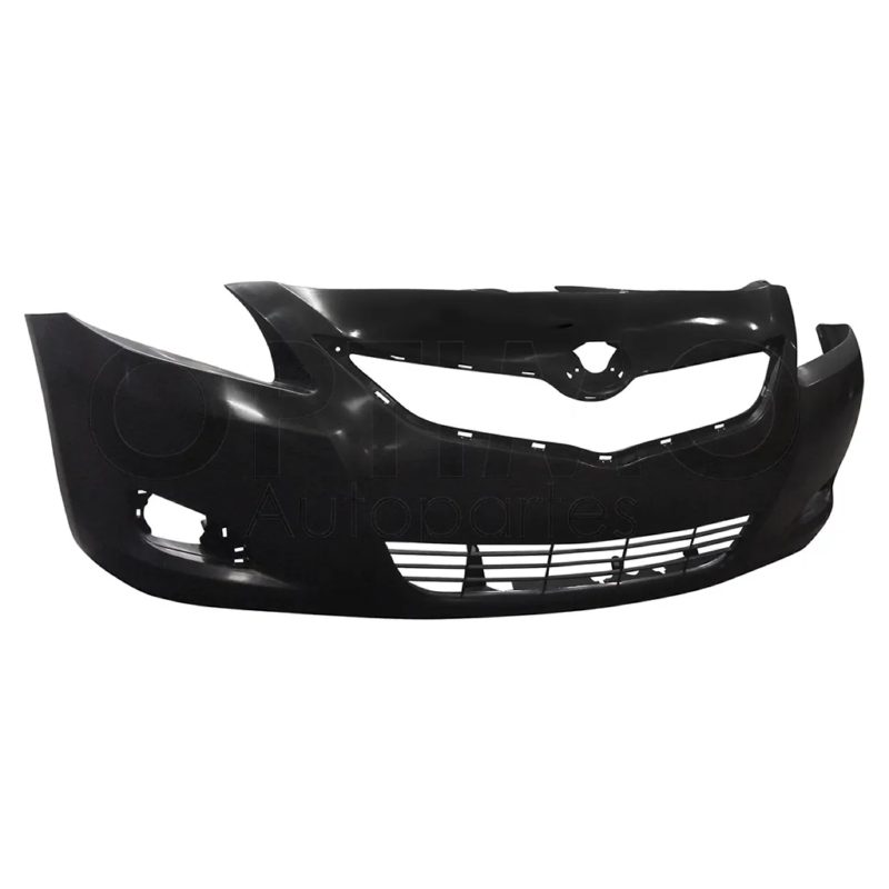 Front bumper cover with hole for faro aux with rejilla center 4PTAS