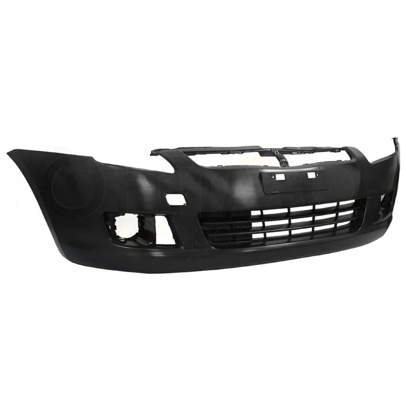 Front bumper cover with hole for faro aux and gancho of arrastre with rejilla center