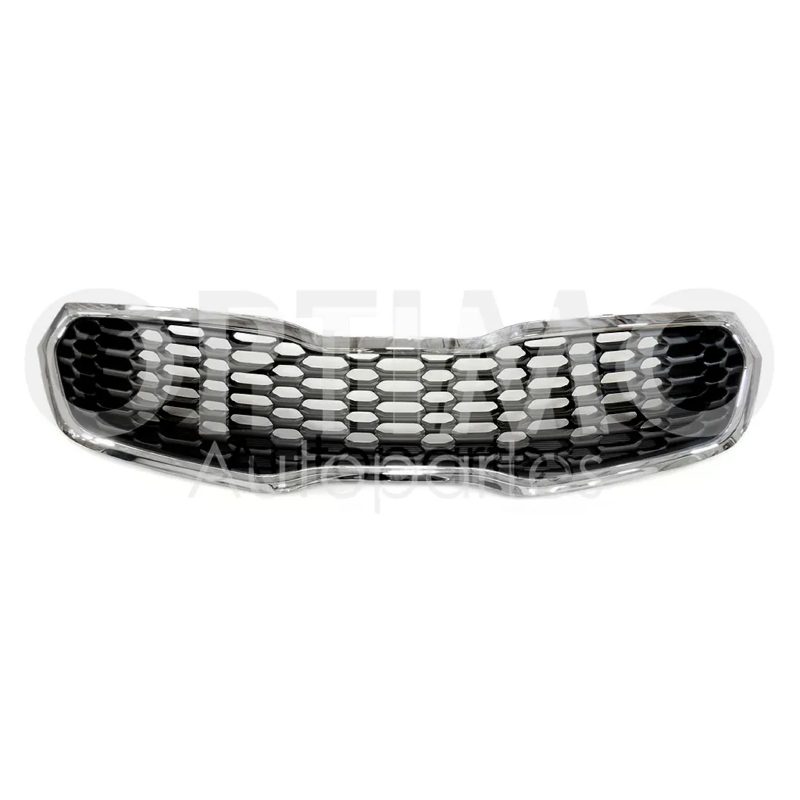 Parrilla negra con filo cromo (Sedan / hatchback)