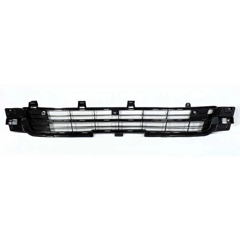 Center grille insert of facia front chasis long (Techo alto)