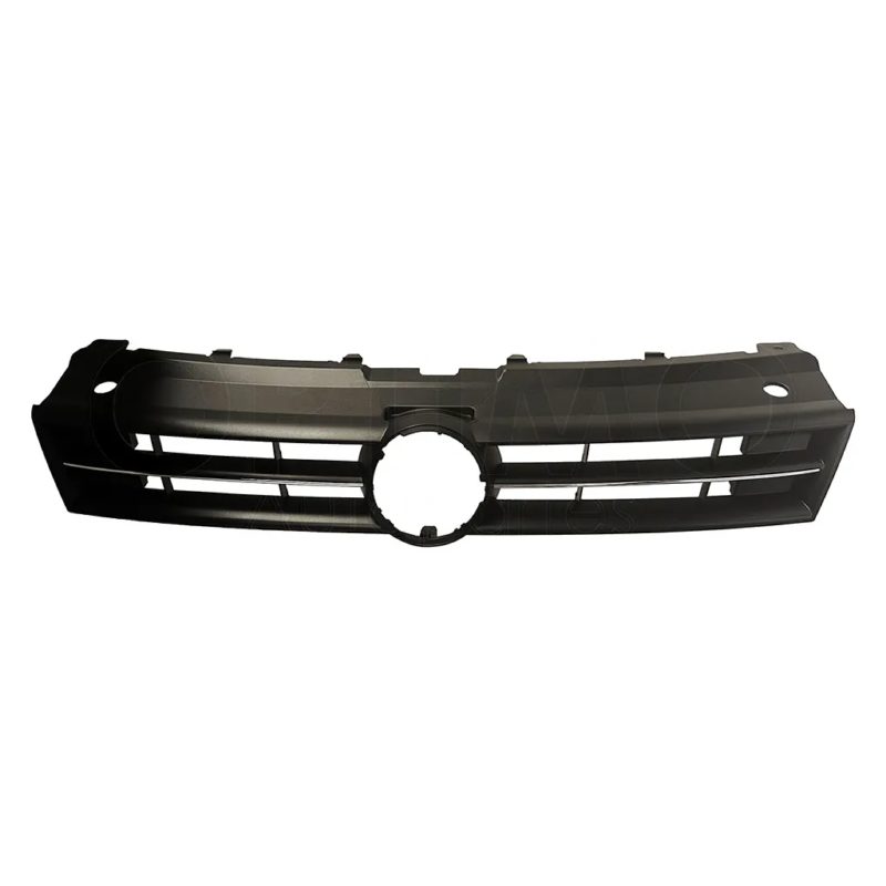 Black grille with filo chrome