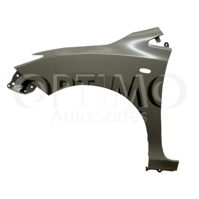 Left fender with hole for cuarto (Color / gris)