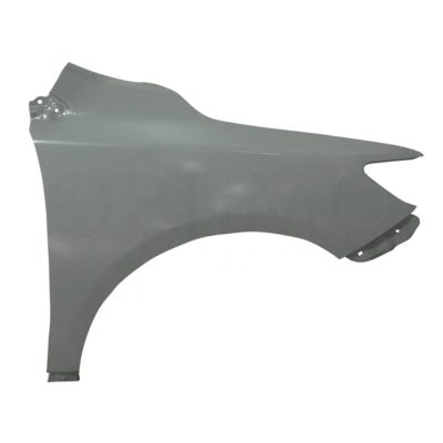 Right fender without hole for cuarto (Color / gris)