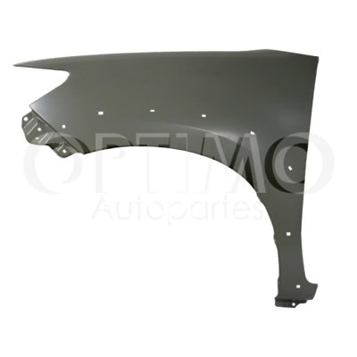 Salpicadera izquierda sin hoyo para cuarto con hoyo para moldura (Color / gris)