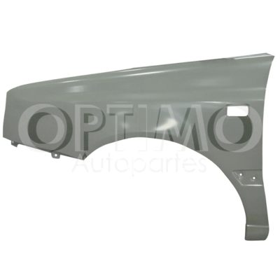 Left fender with hole for cuarto (Color / gris)