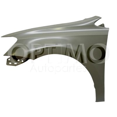 Left fender without hole for cuarto (Color / gris)