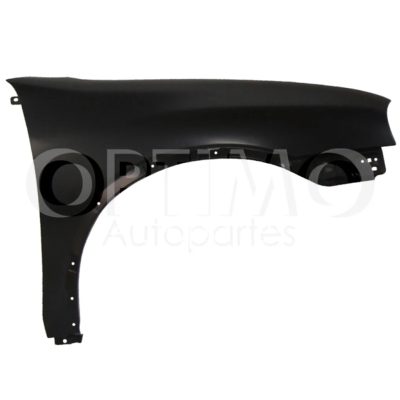 Right fender with hole for molding 3-4-5PTAS (Color / negro)
