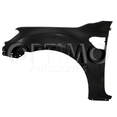 Left fender with hole for toma of air (Color / negro)