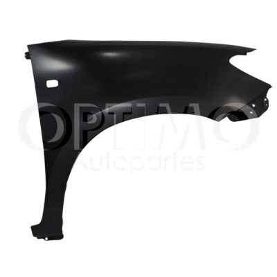 Salpicadera derecho con hoyo para cuarto sin moldura (Color / negro)