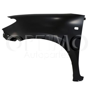 Salpicadera izquierda con hoyo para cuarto sin moldura (Color / negro)