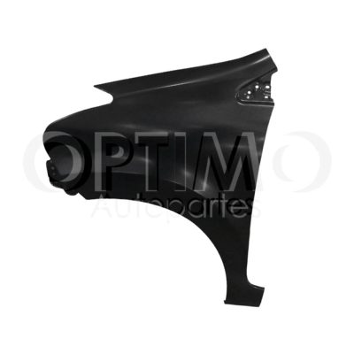 Left fender without hole for cuarto (Color / negro)