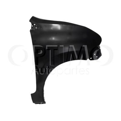 Right fender without hole for cuarto (Color / negro)