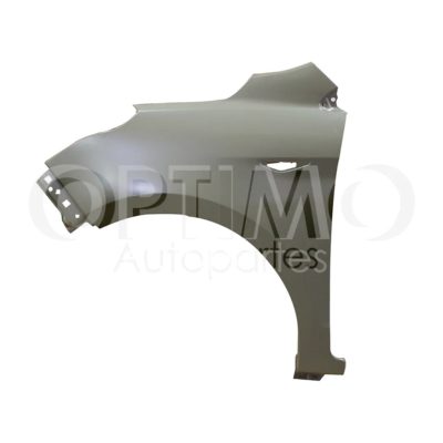 Salpicadera izquierda con hoyo para cuarto (Sedan / hatchback) (Color / gris)