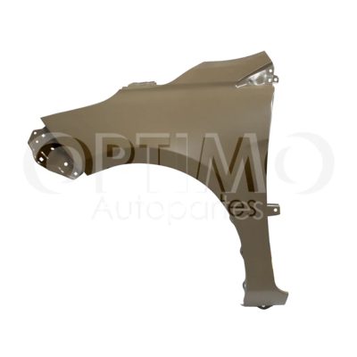 Salpicadera izquierda sin hoyo para cuarto (Sedan / hatchback) (Color / gris)