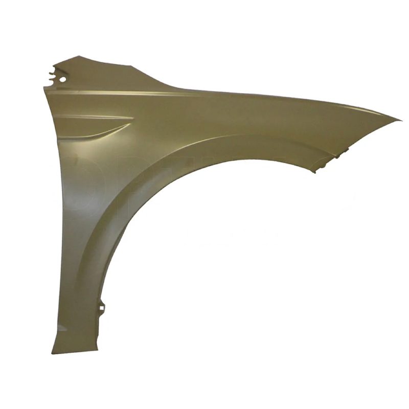 Right fender without hole for cuarto (Polo 2024-2026) (Color / gris)