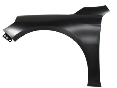 Left fender without hole for cuarto (Color / negro)