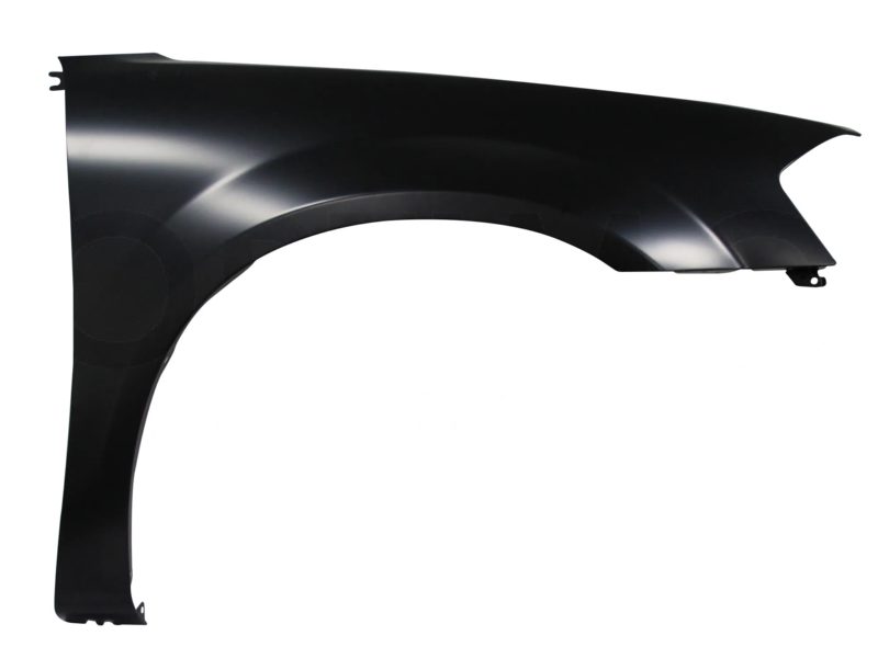Right fender without hole for cuarto (Color / negro)
