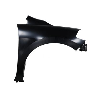 Salpicadera derecho sin hoyo para cuarto (Sedan / hatchback) (Color / negro)