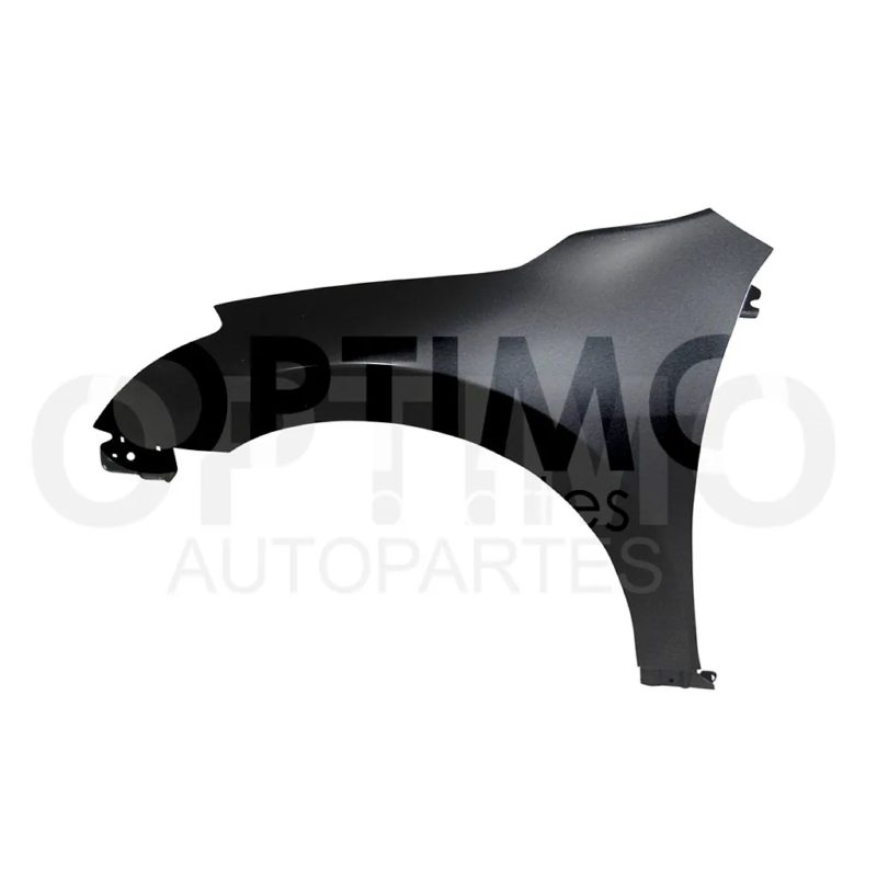 Left fender without hole for cuarto 4PTAS (Color / negro)