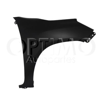 Right fender without hole for cuarto (Sencilla) (Color / negro)