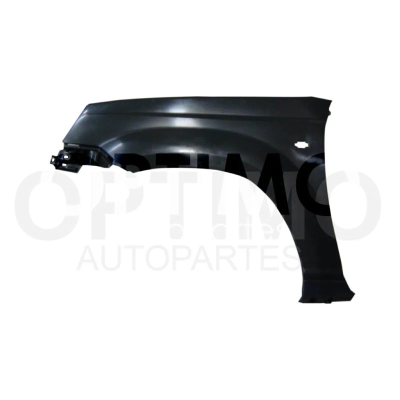 Left fender with hole for cuarto plastico (Color / negro)