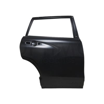 Rear right door with hole for molding (Color / negro)