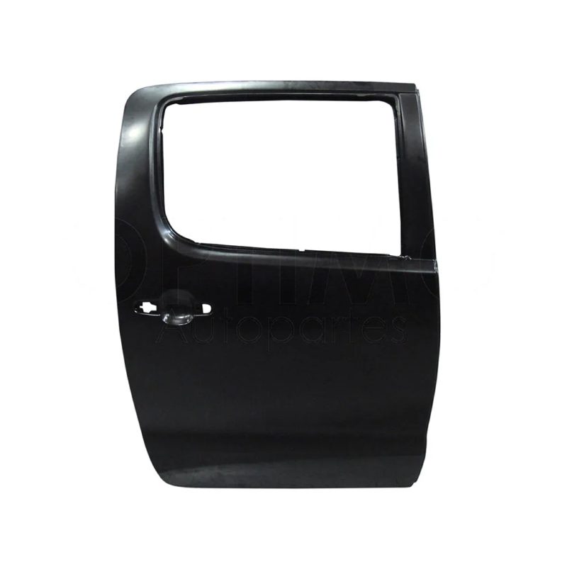 Puerta trasera derecho (Doble cabina) (Color / negro)