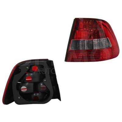 Right outer tail light without harness (Rojo / blanco / rojo)