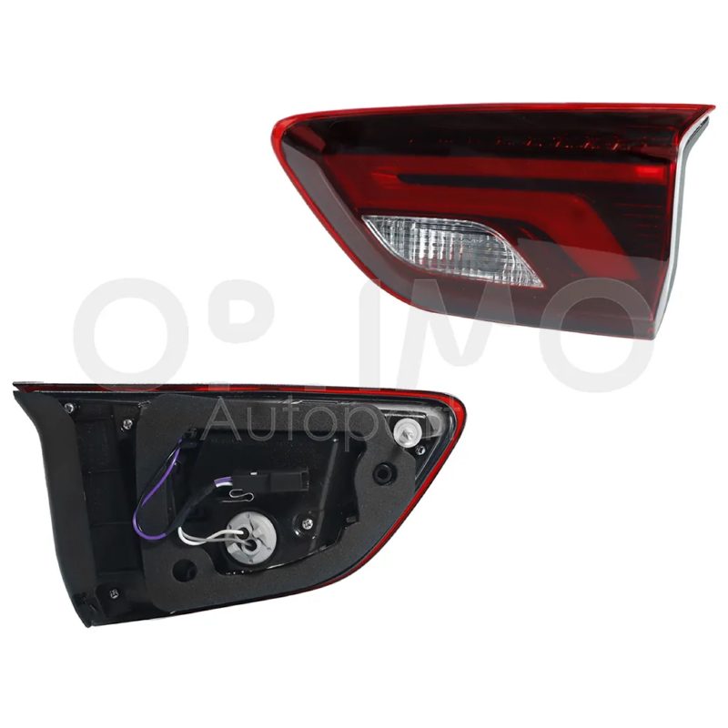Right inner tail light with harness with LED (Rojo / blanco)
