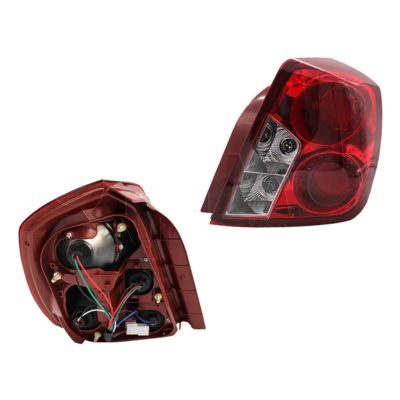Calavera derecho con arnes (Rojo / blanco)