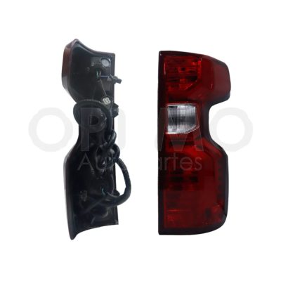 Calavera derecho con arnes (Rojo / blanco / rojo)