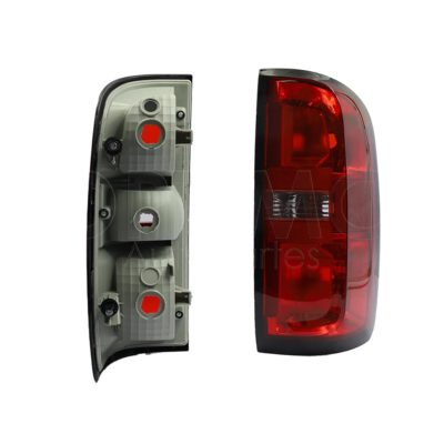 Right tail light without harness (Rojo / blanco / rojo)