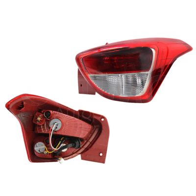 Right tail light with harness 5PTAS (Rojo / blanco)