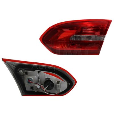 Right inner tail light with harness clara 4PTAS (Blanco / rojo)