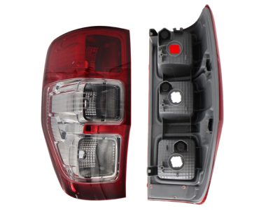 Left tail light without harness (Rojo / blanco / blanco)