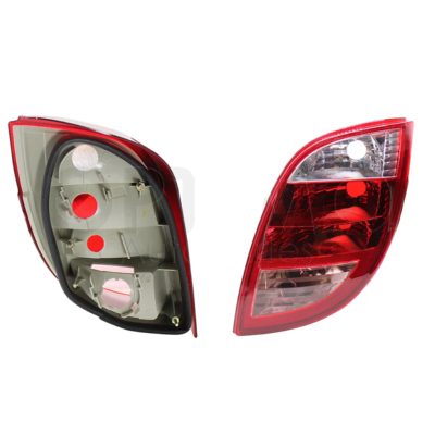 Right tail light without harness (Blanco / rojo / rosa)