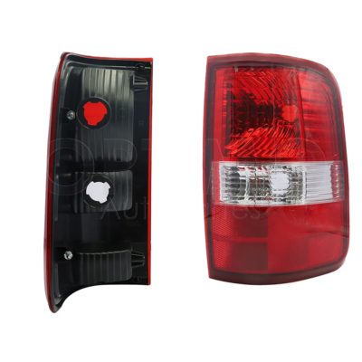 Right tail light without harness (Rojo / blanco / rojo)