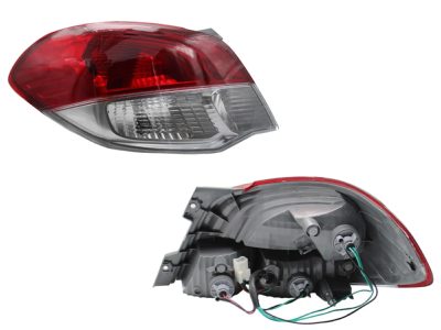 Calavera izquierda con arnes (Mt mirage G4 2019-2020) (Rojo / blanco)