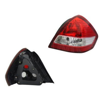 Calavera derecho sin arnes 4PTAS (Rojo / blanco)